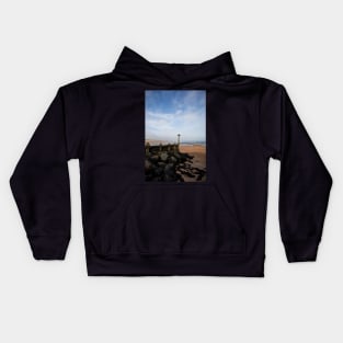 Seaton Sluice Sea defences Kids Hoodie